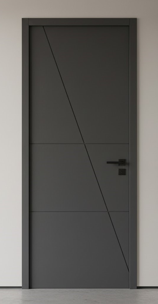 Porte Minimaliste à Géométrie Discrète